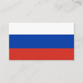 Russian Flag & Coat of Arms, Flag of Russia Business Card