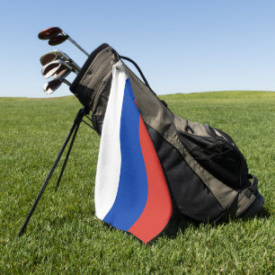 Russian Flag & golf Russia /sports Moscow  Towel