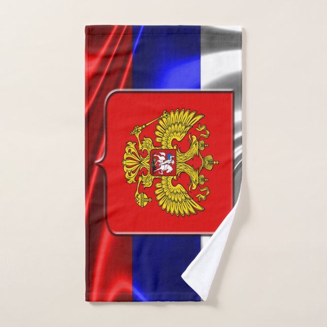 Russian flag hand towel  (Hand Towel)