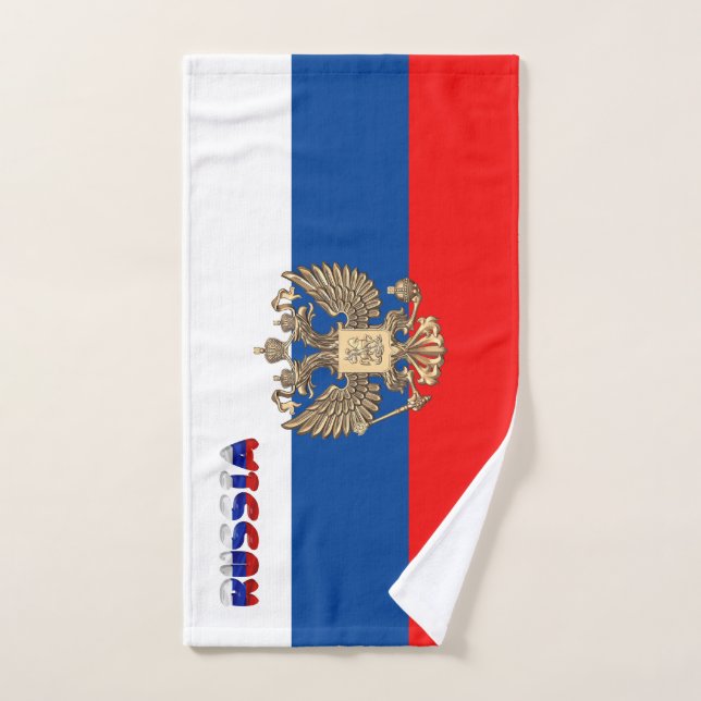 Russian flag hand towel  (Hand Towel)