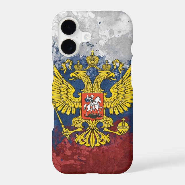 Russian flag iphone case (Back)