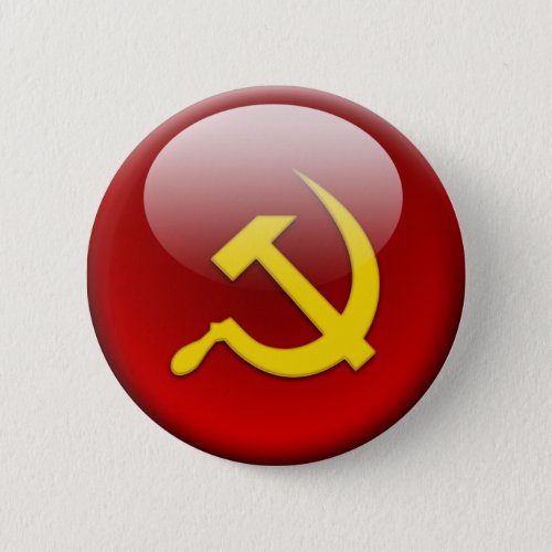 Russian Flag Pinback Button