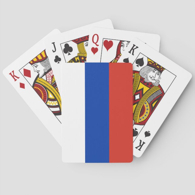 Russian Flag (Russia) Poker Cards (Back)