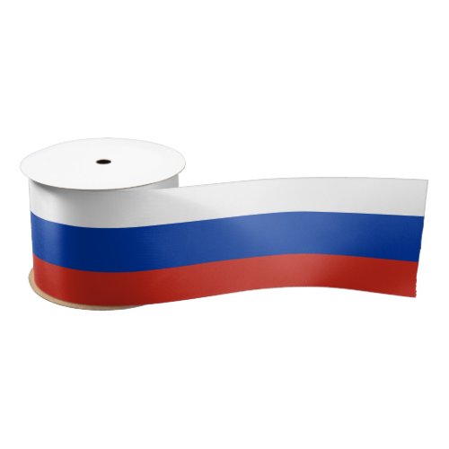 Russian Flag Russia Satin Ribbon