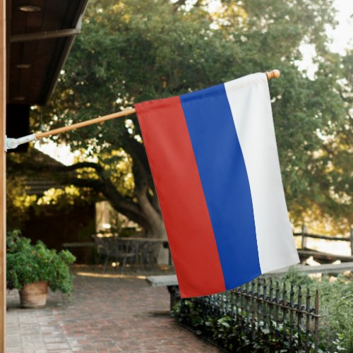 Russian Flag  Russian country House flag  Russia