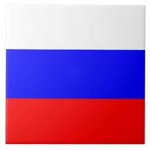 Russian Flag Tile