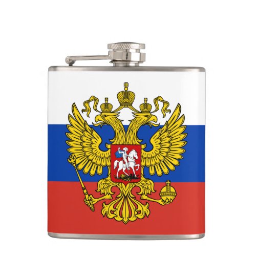 Russian Flag  travel Russia fashion sports fans  Flask