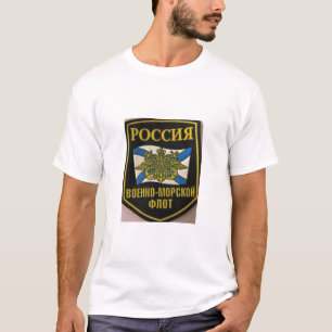 russian fleet flag naval emblem T-Shirt