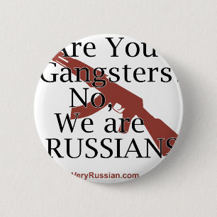 Russian Gangsters Брат 2 Pinback Button