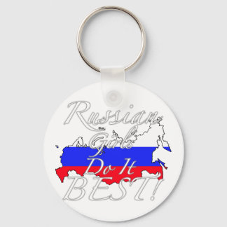Russian Girls Do It Best! Keychain