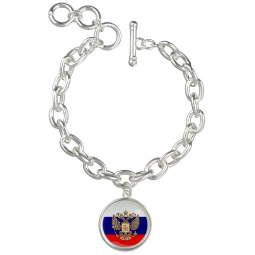 Russian glossy flag bracelet