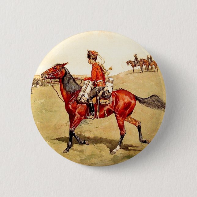 Russian Guard Pinback Button (Front)