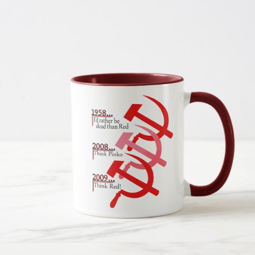 Russian Hammer And Sickle Emblem Mug