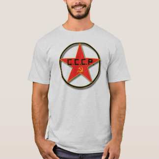 Russian, Hammer & Sickle, Red Star T-Shirt
