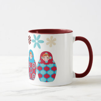 Russian headstock multico mug