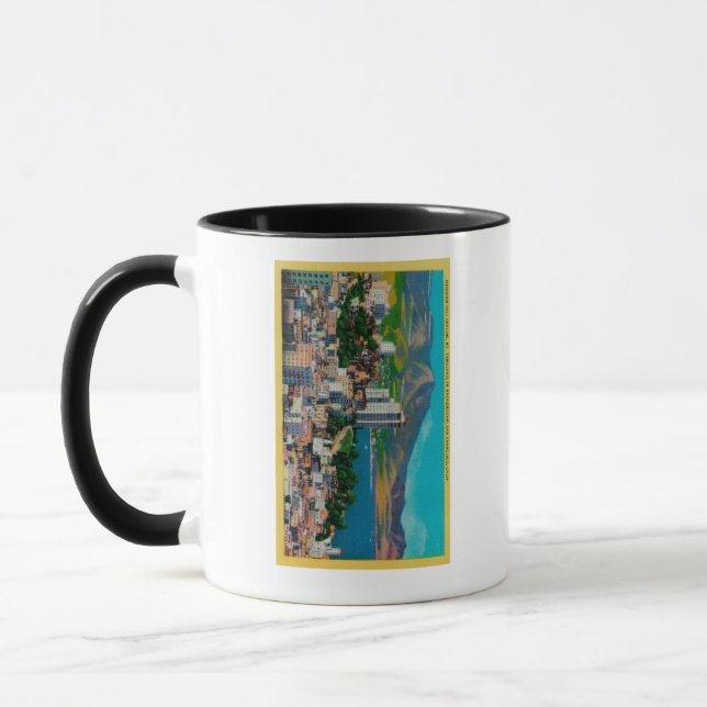 Russian Hill Skyline with Mug (Left)