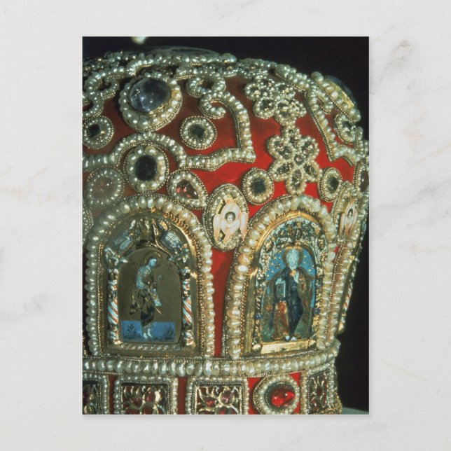 Russian Imperial Crown Postcard (Front)