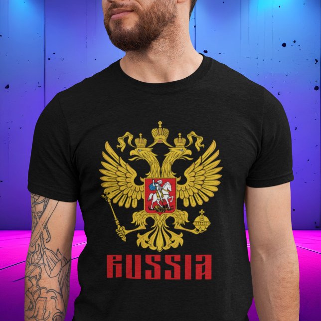 Russian Imperial Eagle Tee Vintage Orthodox Russia (Creator Uploaded)