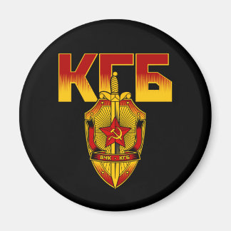 Russian KGB Badge Soviet Era Magnet