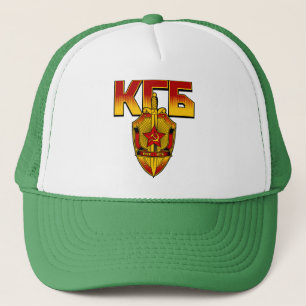Russian KGB Badge Soviet Era Trucker Hat