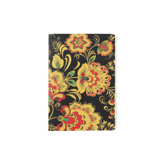 Russian Khokhloma Passport Holder
