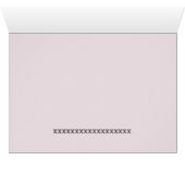 Russian Love with Pink Flowers and a Pink Heart (Inside Horizontal (Bottom))