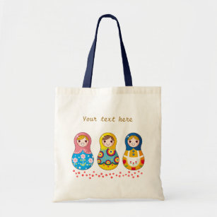 Russian Matrioshka Matryoshka Dolls Bag