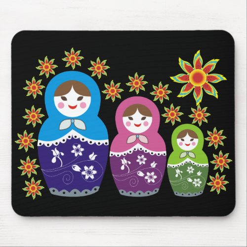 Russian Matryoshka Doll Mousepads Mouse Pad