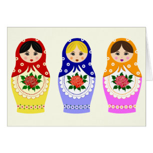 Russian matryoshka dolls