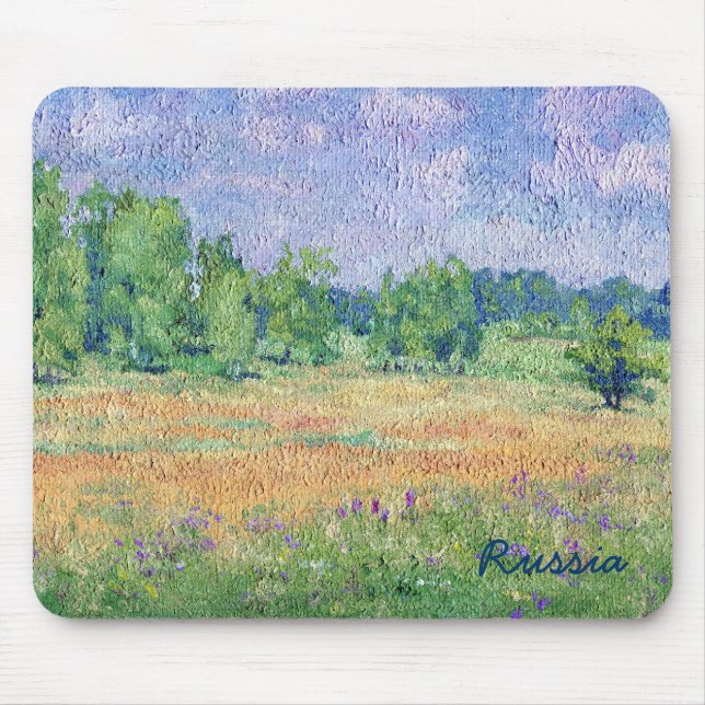 Russian Meadow Mouse Pad (Front)