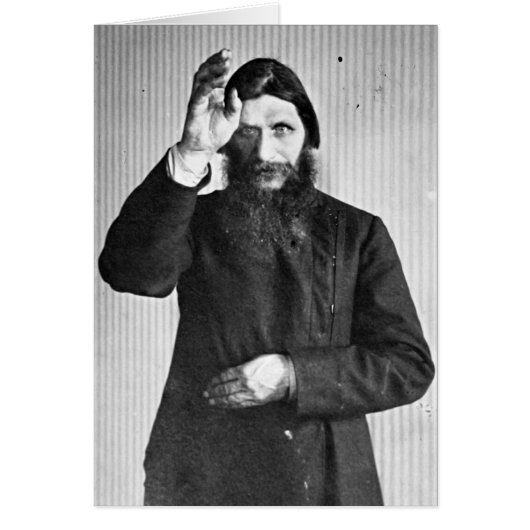 Russian Mystic Grigori Yefimovich Rasputin (Front)