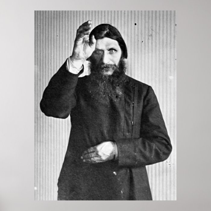 Russian Mystic Grigori Yefimovich Rasputin Poster