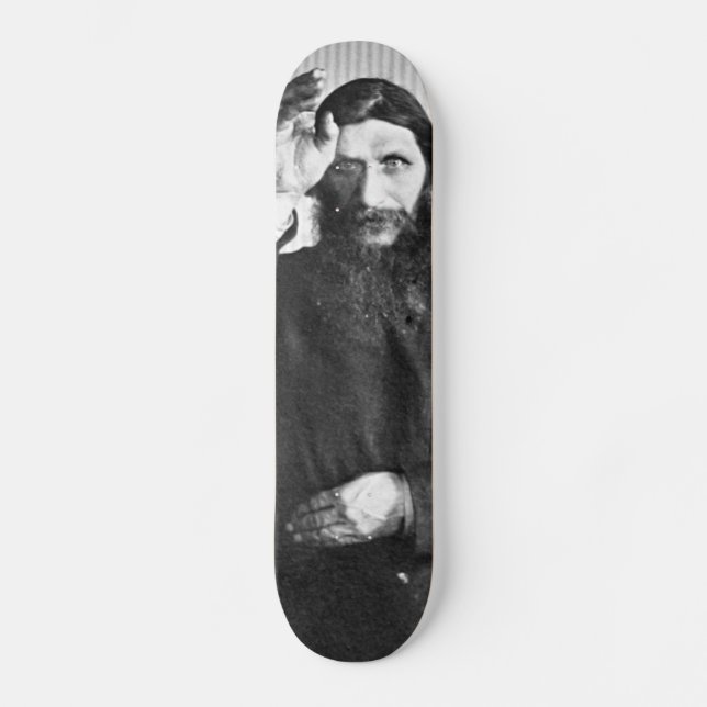 Russian Mystic Grigori Yefimovich Rasputin Skateboard Deck (Front)