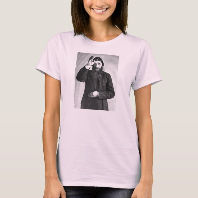 Russian Mystic Grigori Yefimovich Rasputin T-Shirt (Front)
