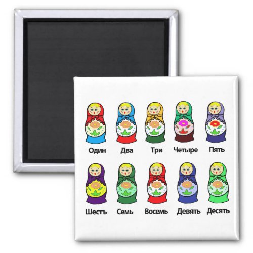 Russian Nesting Doll Matryoshka Magnet