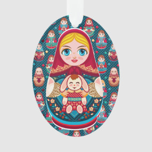 Russian Nesting Doll Ornament