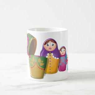 Russian Nesting Dolls Coffee Mug