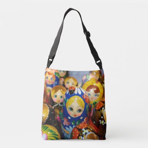 Russian Nesting Dolls Crossbody Bag