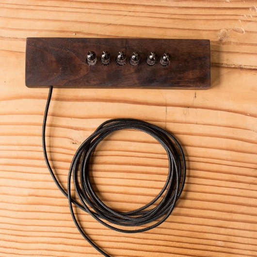 Russian Numitron Nixie Tube Clock - Solid Walnut (Top)