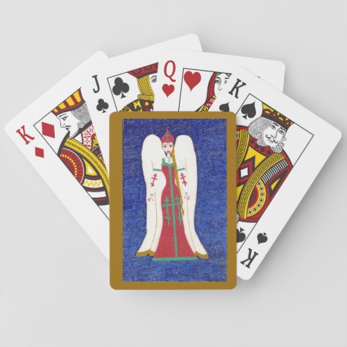 Russian Orthodox Angel Poker Cards