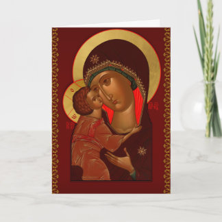 Russian Orthodox Christmas Greeting card