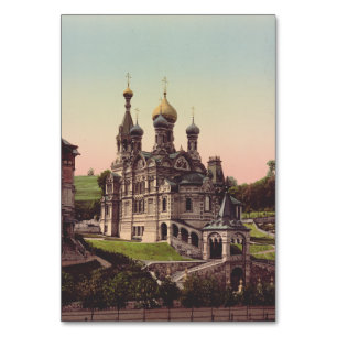 Russian Orthodox Church in Moscow Table Number