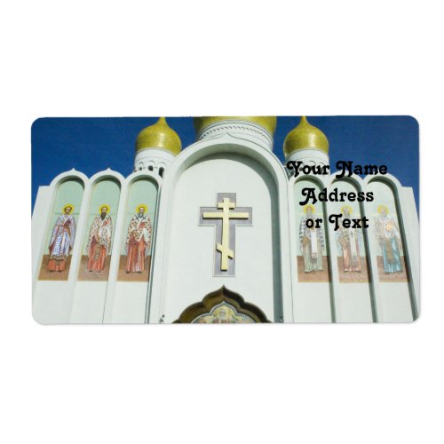 Russian Orthodox Church Label