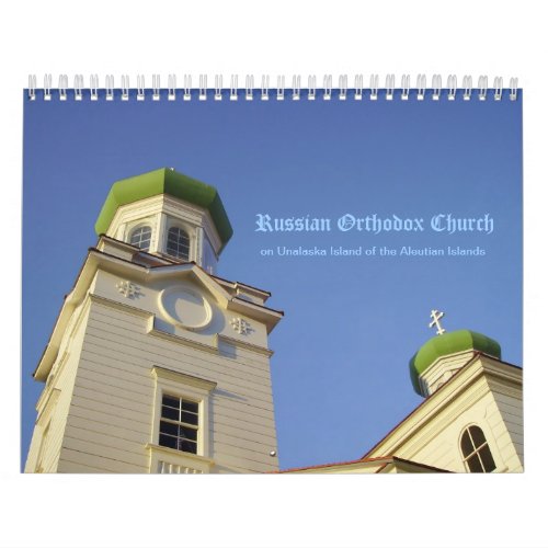 Russian Orthodox Church of Unalaska Calendar