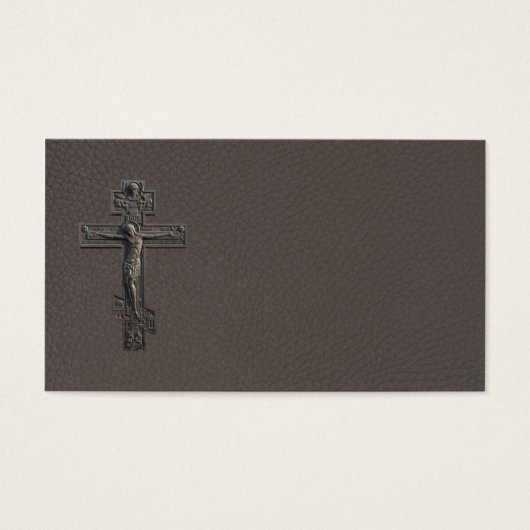 Russian orthodox cross (Front)