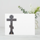 Russian orthodox cross (Standing Front)