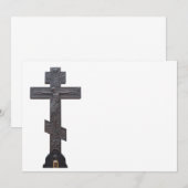 Russian orthodox cross (Front/Back)