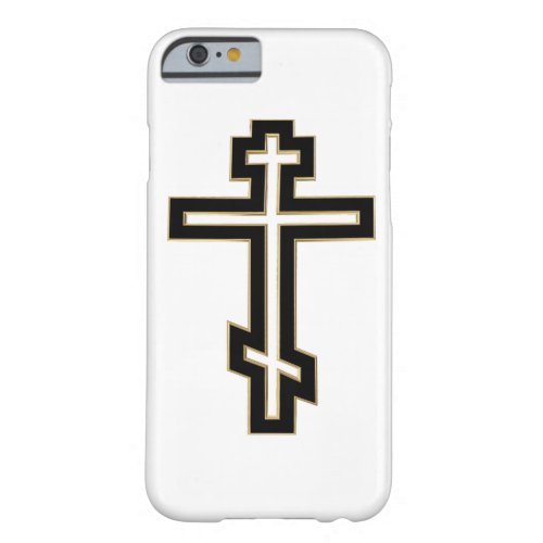 Russian orthodox cross barely there iPhone 6 case