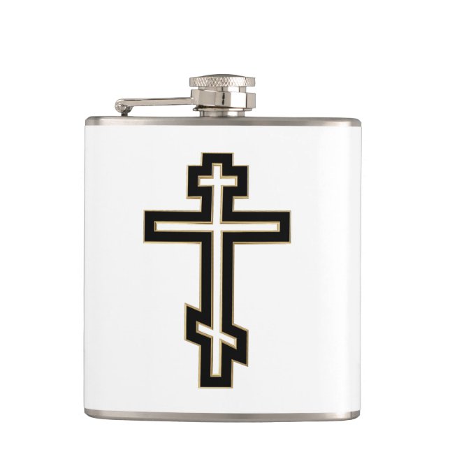 Russian orthodox cross flask (Front)