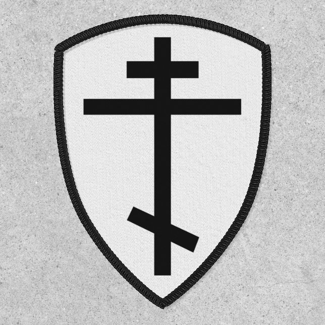 Russian Orthodox Cross Patch (Front)